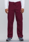 Wine Unisex Scrub Pant